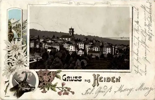 Gruss aus Heiden - Litho -188760