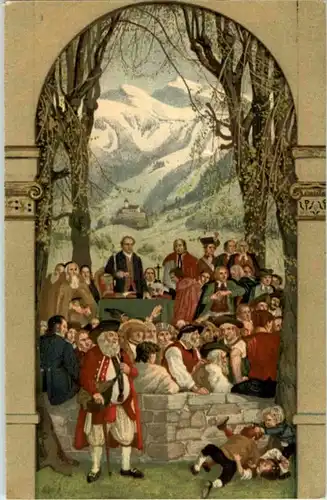 Bundesfeier Postkarte 1918 -153216