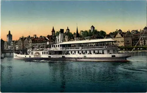 Luzern - Salondampfer Germania -153392