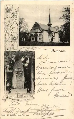 Sempach - Winkelried Denkmal -153506