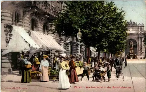 Zürich - Wochenmarkt -193254