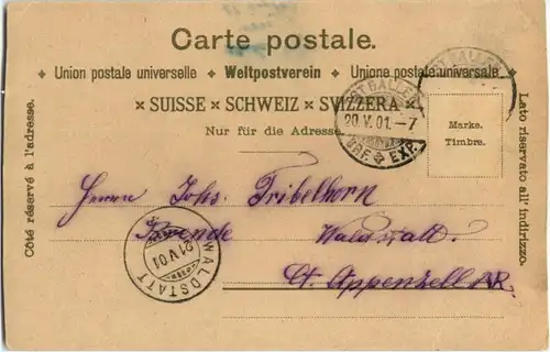 Gruss aus dem Appenzellerland - Litho -188538