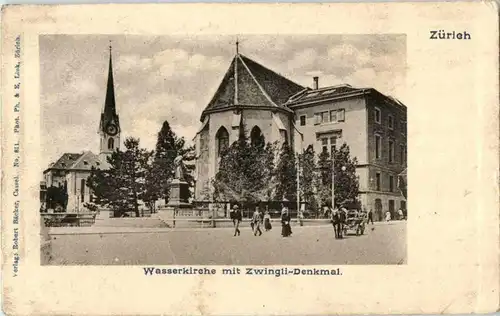 Zürich - Wasserkirche -193500