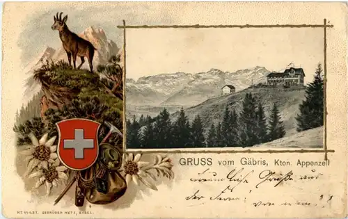 Gäbris - Prägekarte -188822