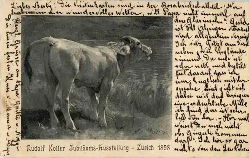 Zürich - Rudolf Koller Jubiläums Ausstellung 1898 -193516