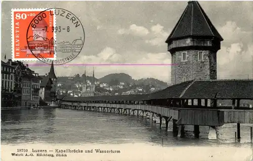 Luzern mit Sonderstempel -193802