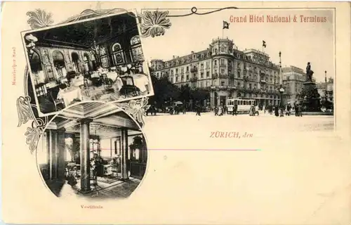 Zürich - Grand Hotel National Terminus -193316