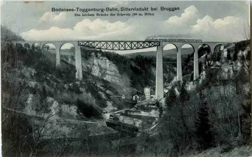 St. Gallen - Eisenbahnbrücke -154420