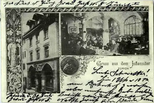 Zürich - Gruss aus dem Johanniter -188074