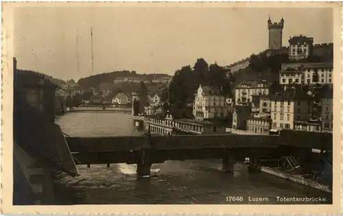 Luzern - Totentanzbrücke -193678