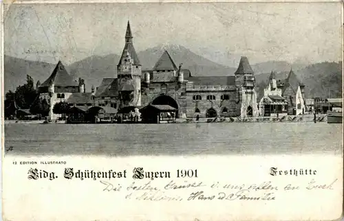 Luzern - Schützenfest 1901 -194380
