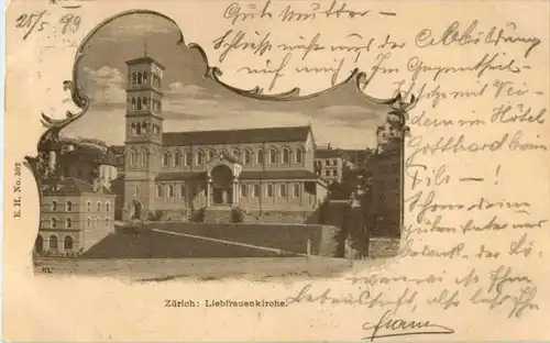 Zürich - Liebfrauenkirche -193506