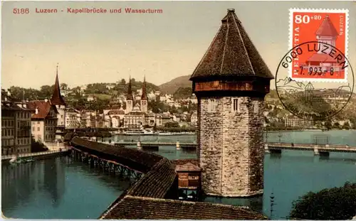 Luzern mit Sonderstempel -193804