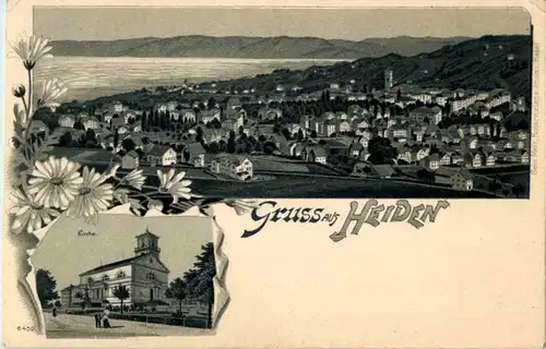 Gruss aus Heiden - Litho -188768