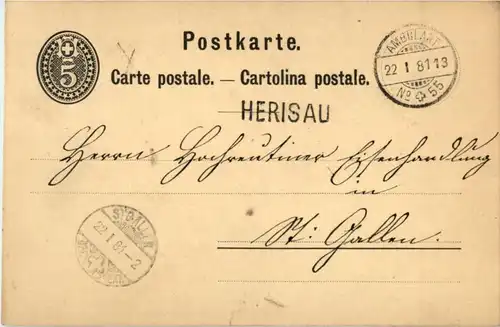 Herisau 1881 -188622
