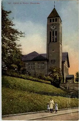 Zürich 6 - Kirche Oberstrass -193430