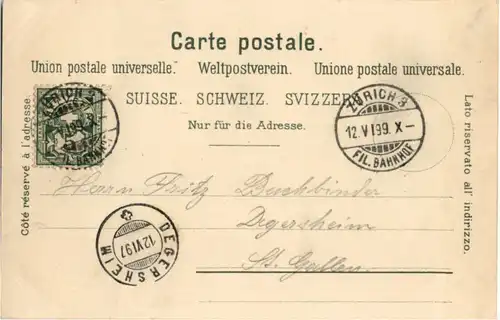 Gruss aus Zürich - Litho -193508