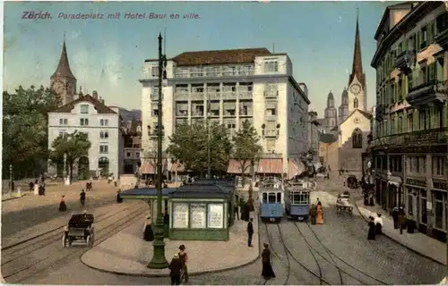 Zürich - Paradeplatz -193308
