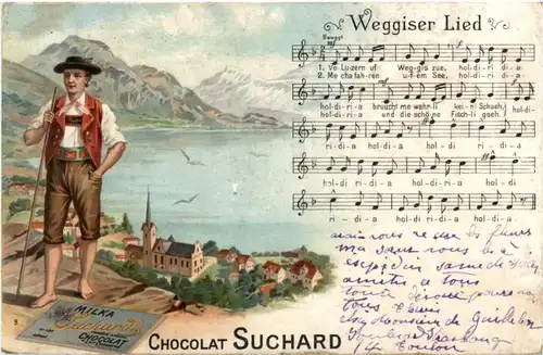 Weggis - Chocolat Suchard - Litho -194938