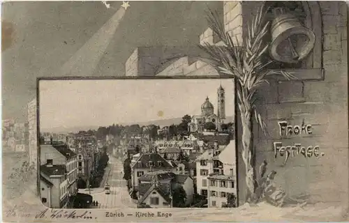 Zürich - Frohe Festtage -193352