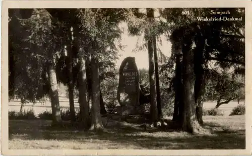 Sempach - Winkelried Denkmal -193590