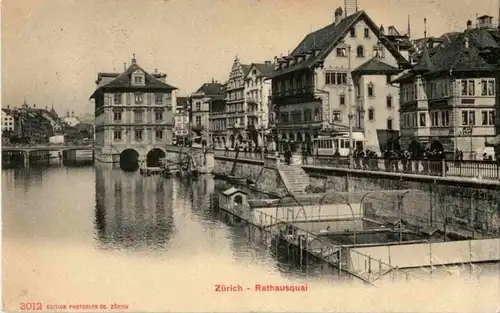 Zürich - Rathausquai -193226