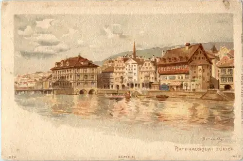 Zürich - Rathausquai -193490