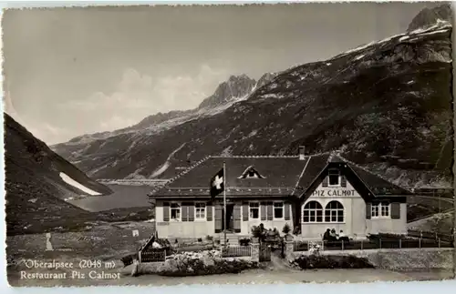 Oberalpsee - Restaurant Piz calmot -195086