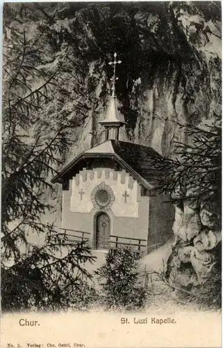 Chur - St . Luzi Kapelle -195134