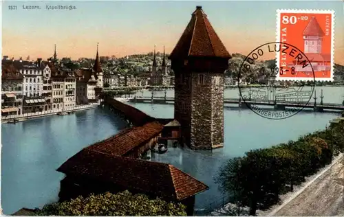 Luzern mit Sonderstempel -193794