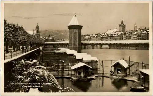 Luzern - im Winter -193612