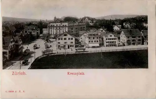 Zürich - Kreuzplatz -193312