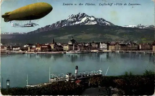 Luzern - Luftschiff - Ville de Lucerne -193692