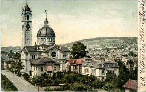 Zürich - Kirche Enge -193492