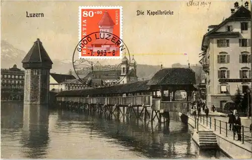 Luzern mit Sonderstempel -193796