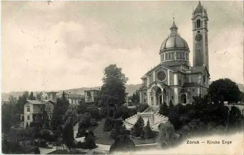 Zürich - Kirche Enge -193494
