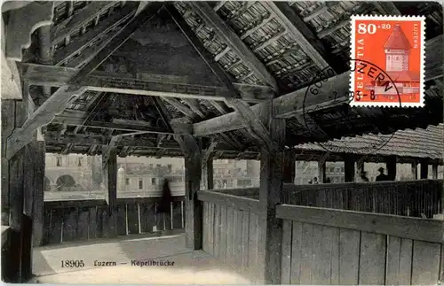 Luzern mit Sonderstempel -193816