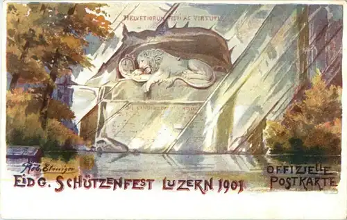 Luzern - Schützenfest 1901 -193634