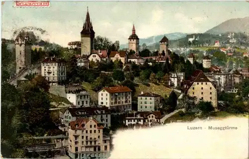 Luzern - Museggtürme -195040