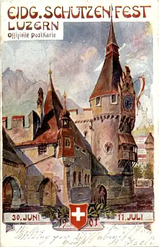 Luzern - Schützenfest 1901 -194390