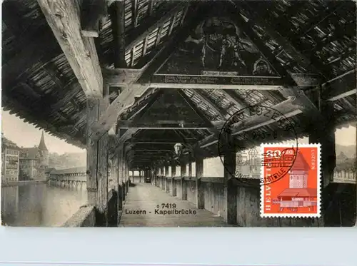 Luzern mit Sonderstempel -193798