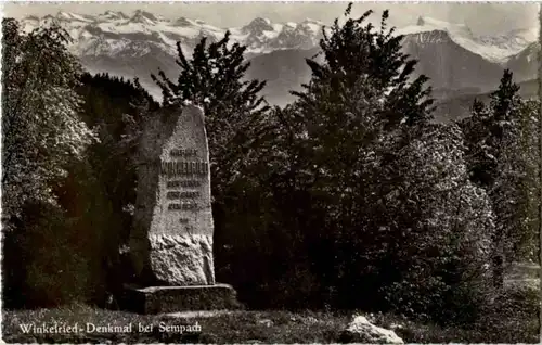 Sempach - Winkelried Denkmal -193904