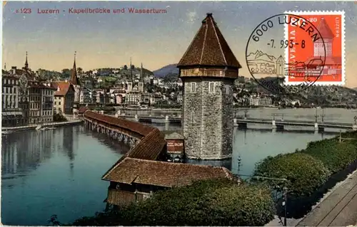 Luzern mit Sonderstempel -193800