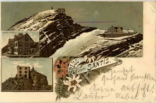 Gruss vom Säntis - Litho -188974