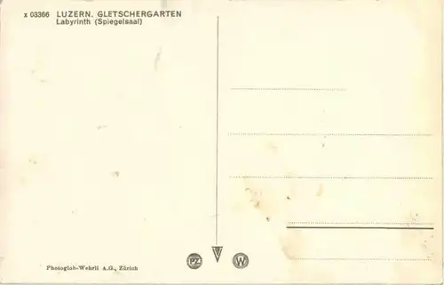 Luzern - Gletscherkarten -194276