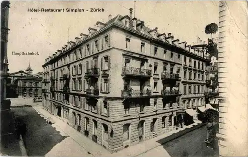 Zürich - Restaurant Simplon -193322