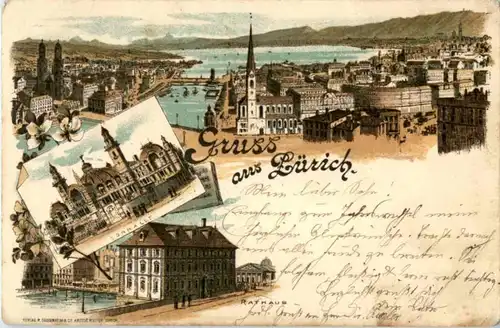 Zürich - Litho -193484