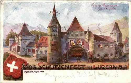Luzern - Schützenfest 1901 -194394
