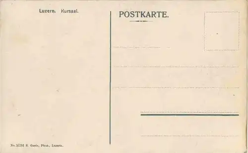 Luzern - Kursaal -193684