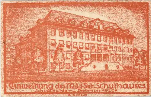 Bern - Einweihung des Mädchen Sek. Schulhauses 1922 Schosshalde -156952